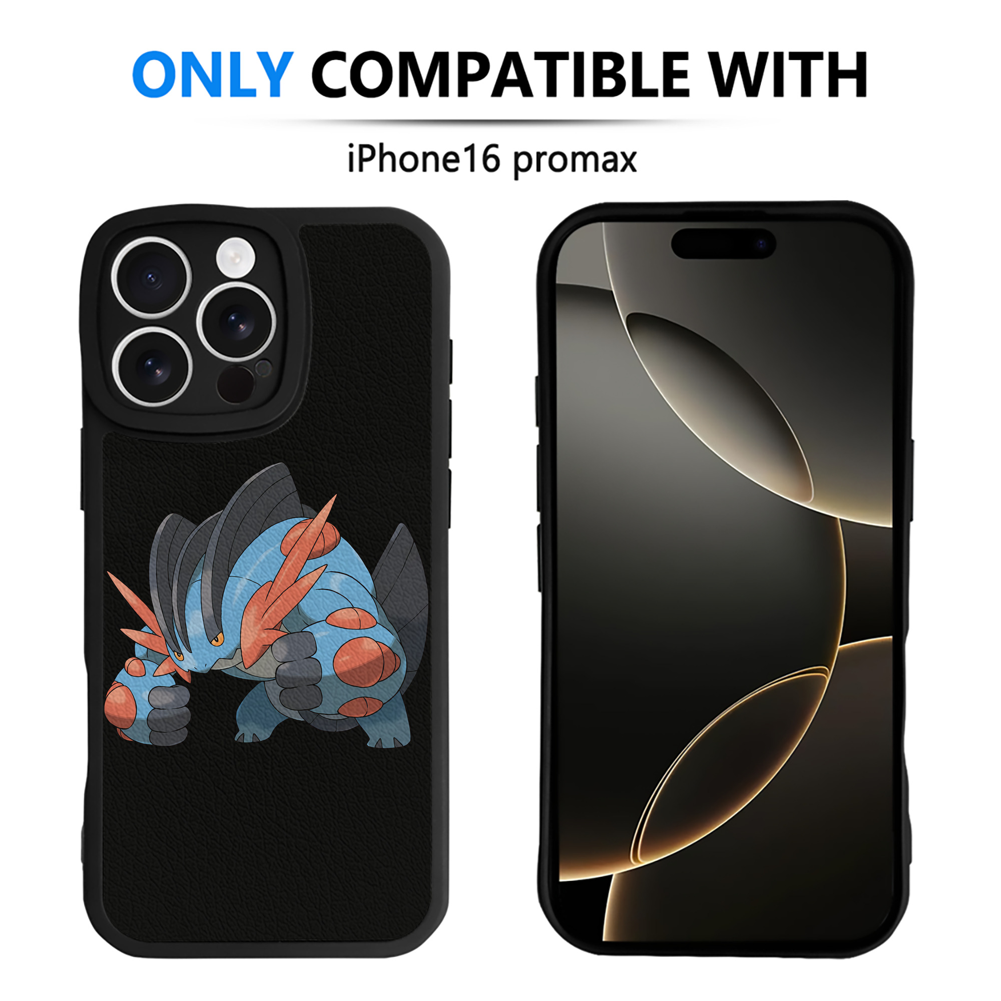 （画像用） ポケットモンスター Pokémon 【iPhone 16シリーズ対応】シリコンスマホケース（レザー調） 材質：シリコン